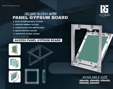 gypsum access panel